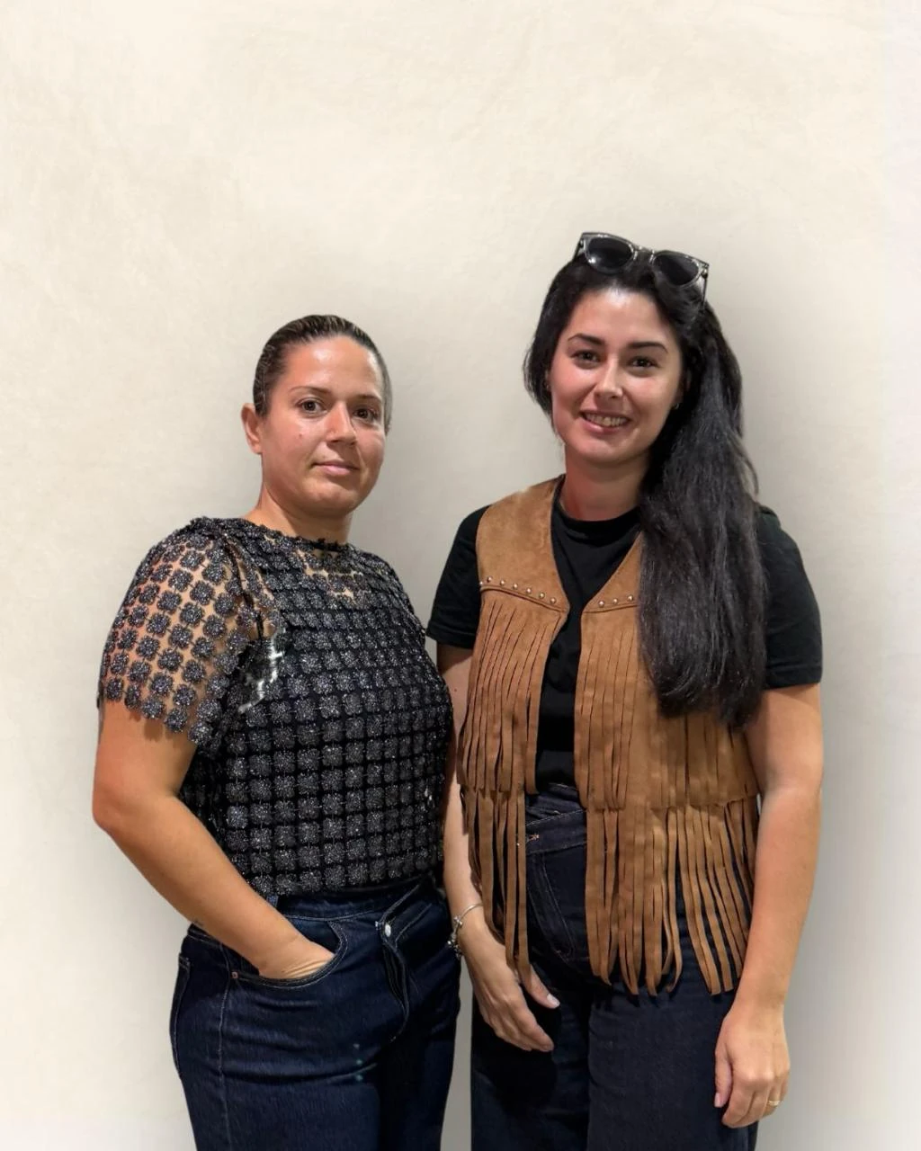 Foto das clientes Isaura Costa e Susana Coelho